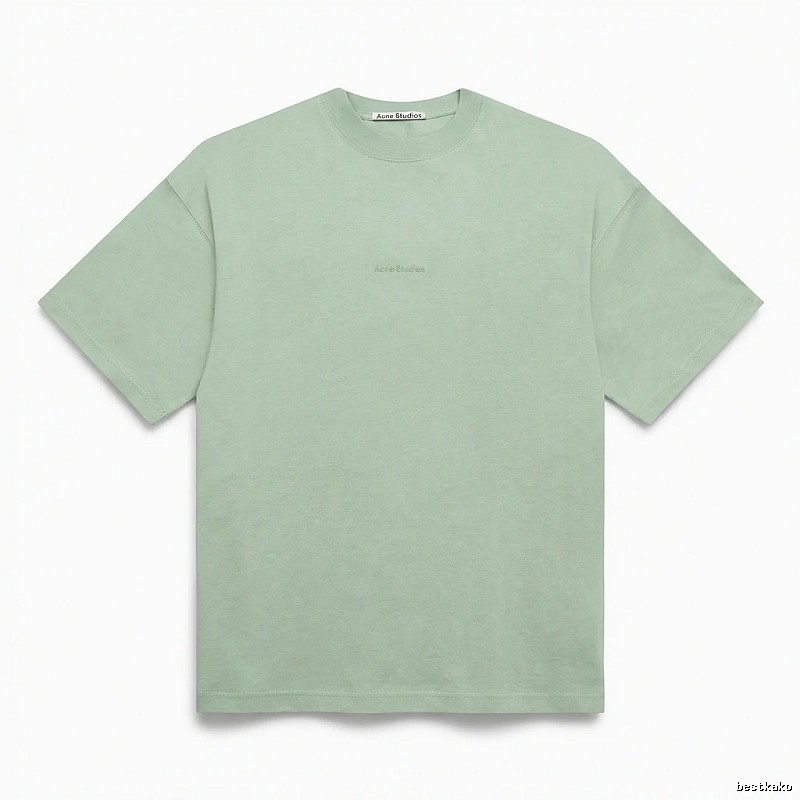 Acne Studios minimalist style light green T-shirt