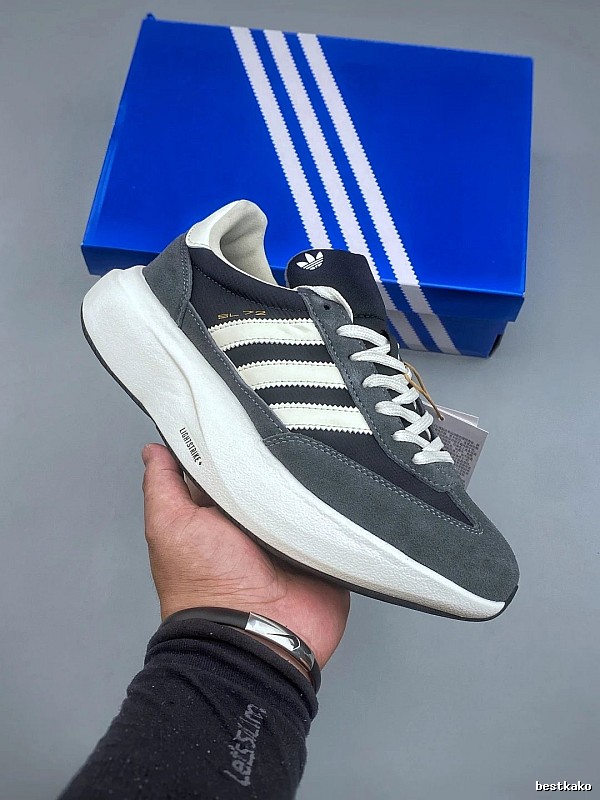 Adidas Modern Runners, Technical Side Panels in Black and White