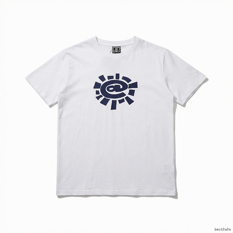 ADWYSD Printed Simple White T-shirt