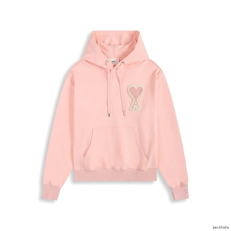 AMI Love Pink Hoodie