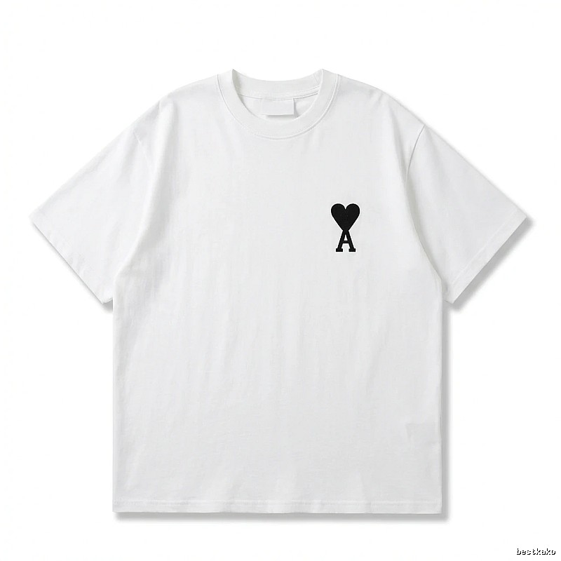 AMI Love Simple White T-shirt