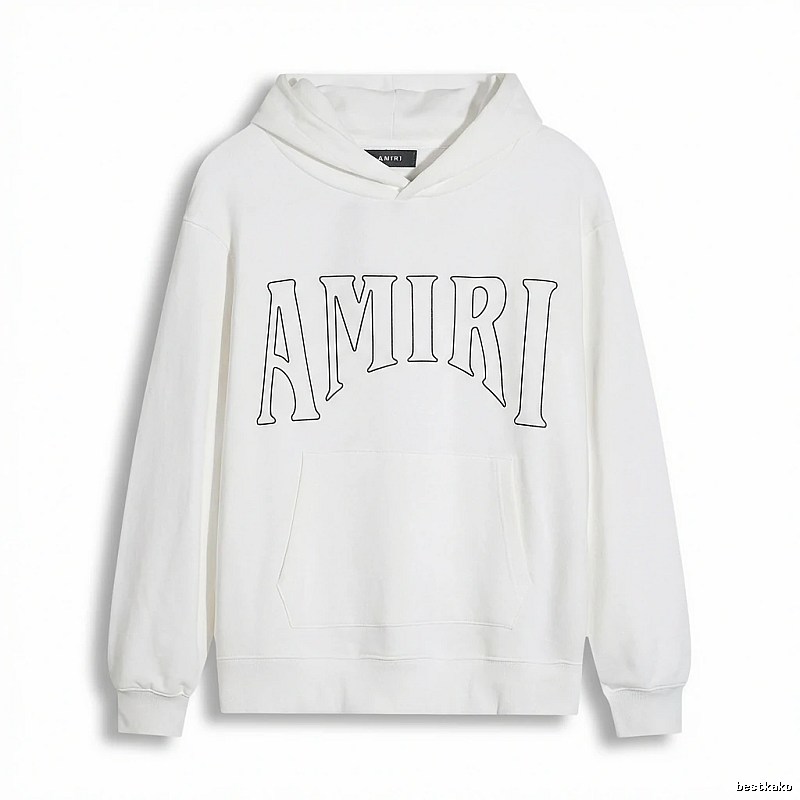 AMIRI Alphabet Style White Sweatshirt