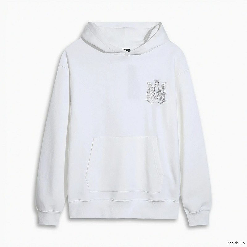 AMIRI Classic Fashion White Sweatshirt