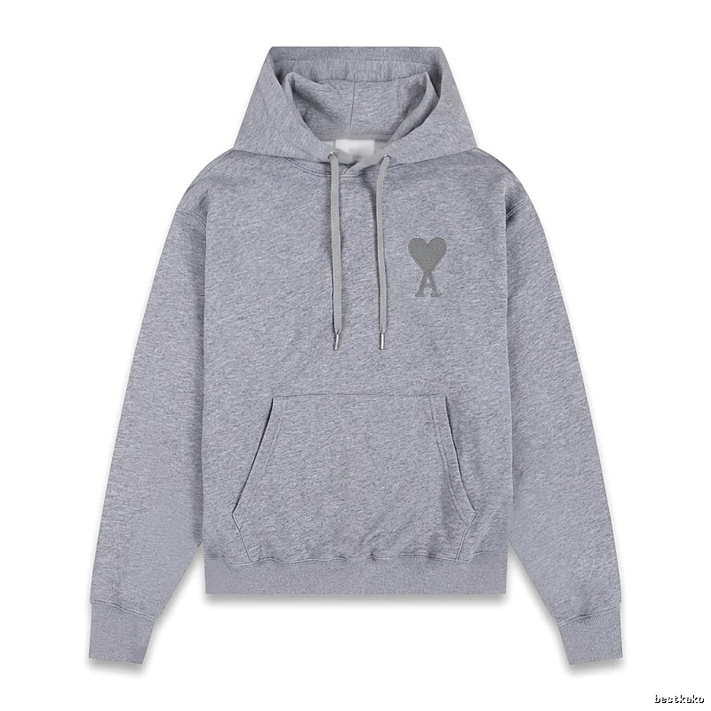 AMIRI Love Collection Grey Hoodie