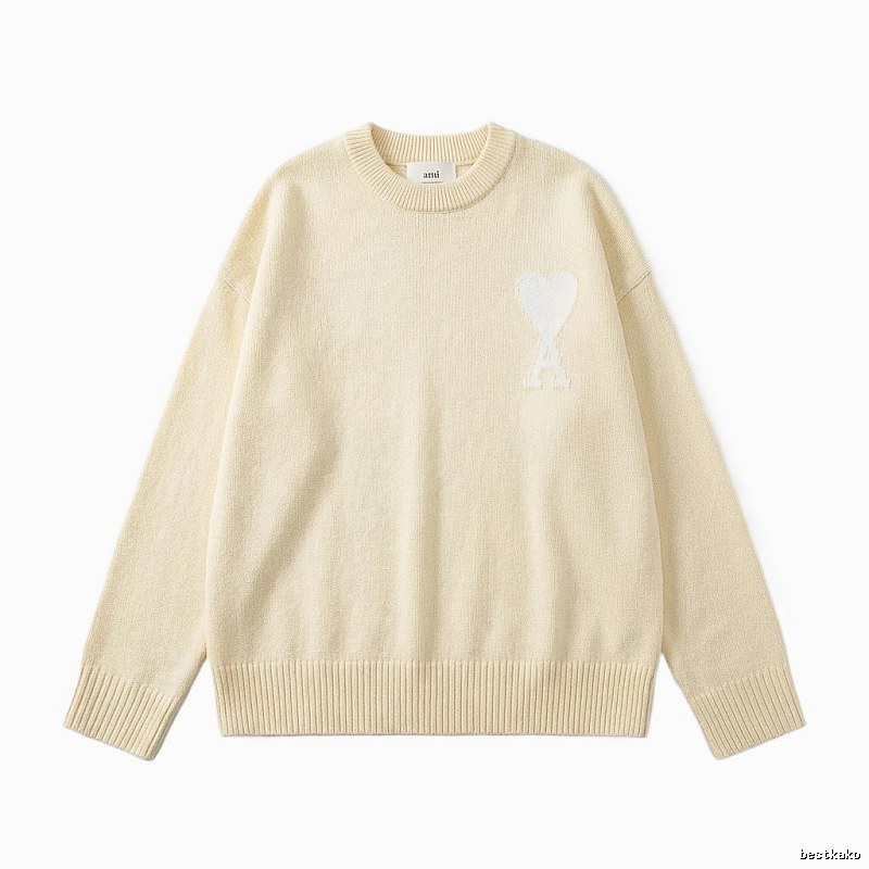 AMIRI Love Style Off-white Sweater