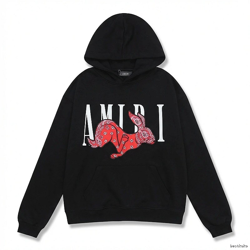 AMIRI Rabbit Print Trendy Brand Sweatshirt