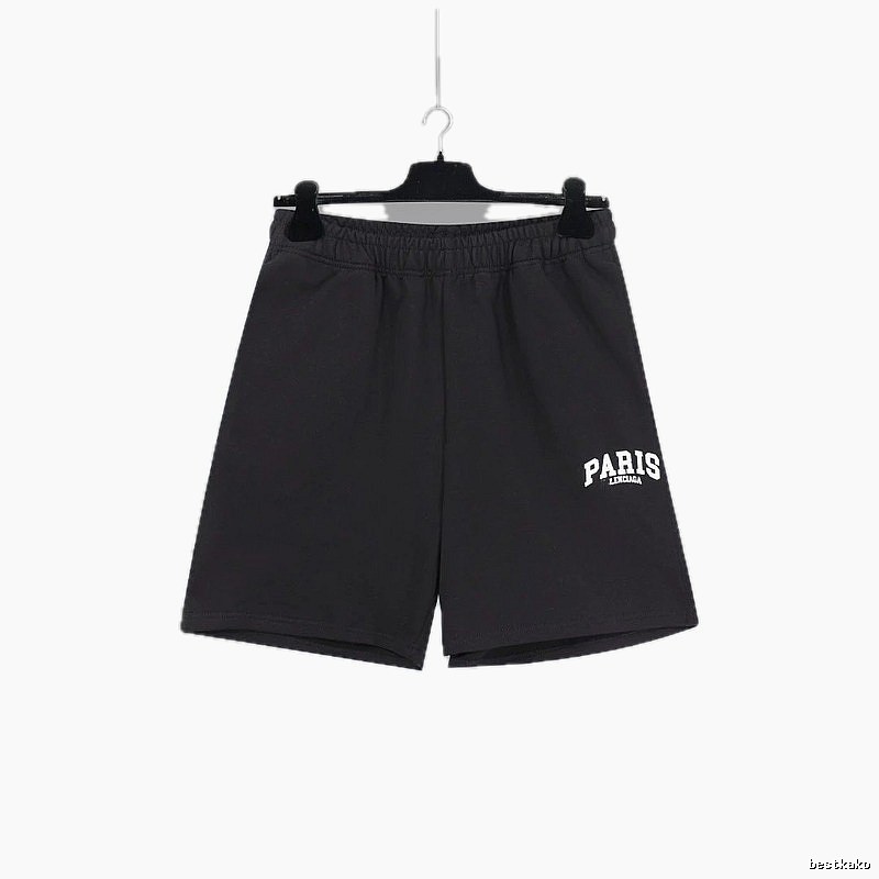 Balenciaga casual style black shorts