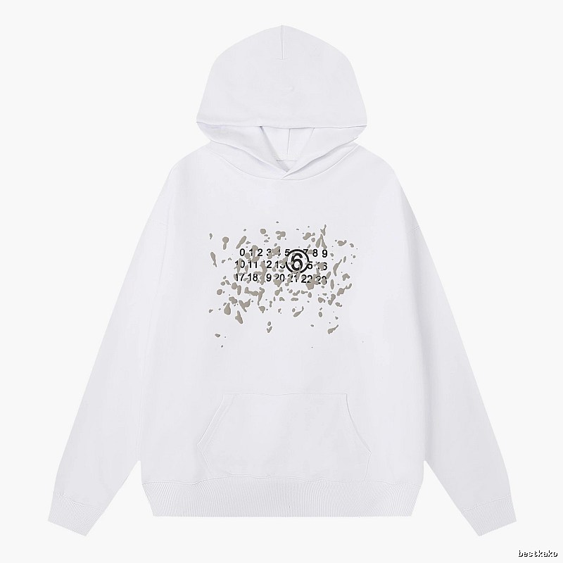 Balenciaga Patterned Logo hoodie Black Pullover Small with Polished Detail