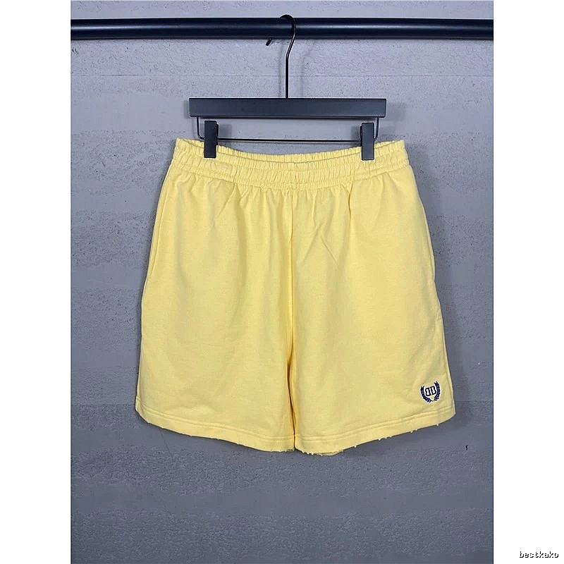 Balenciaga preppy style yellow shorts