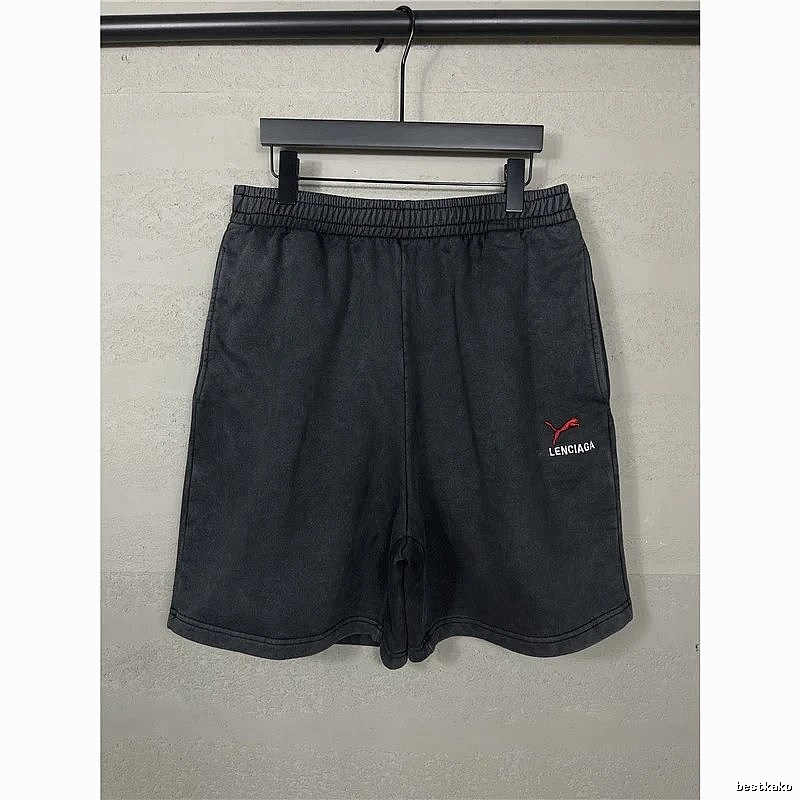 Balenciaga sporty black shorts