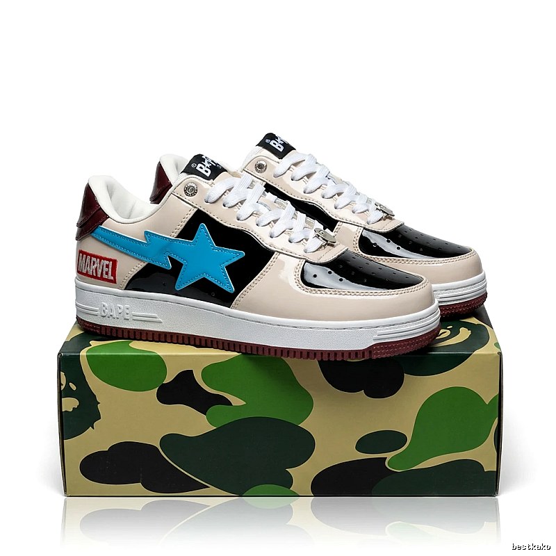 Bape Marvel co-branded sneakers