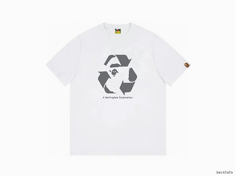 Bape Recycling Collection White T-shirt