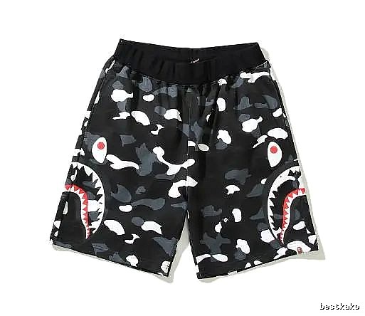 Bape Shark Camouflage Shorts