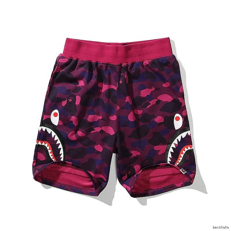Bape Shark Camouflage Shorts