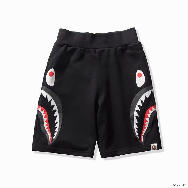 Bape Shark Series Cool Black Shorts