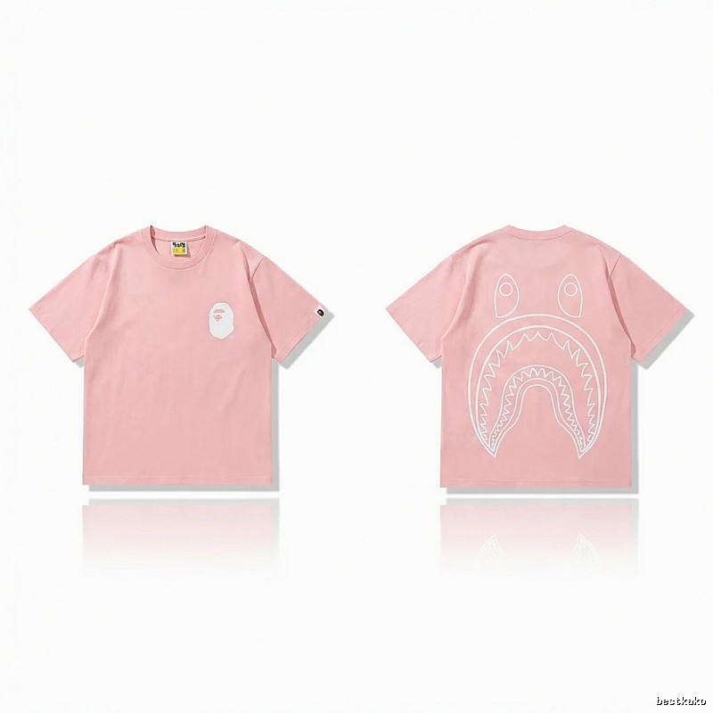 Bape Shark Series Pink T-shirt