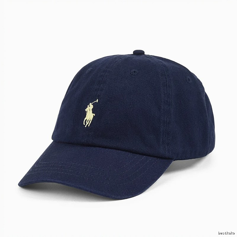 Basic dark blue baseball cap of Ralph Lauren