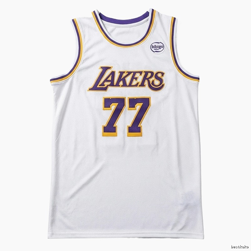 Bibigo Doncic-style white jersey