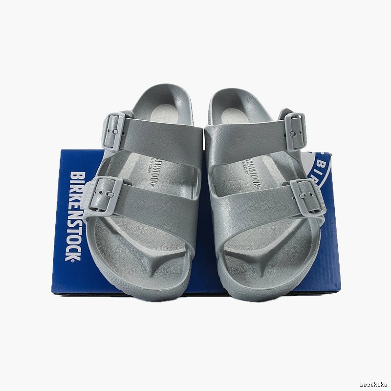 BIRKENSTOCK Arizona Casual Gray Slide Sandals