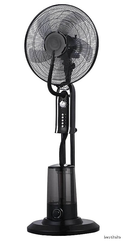 Bladeless Pedestal Cooling Fan For Room Airflow 18-inch Mechanical Control eu Plug