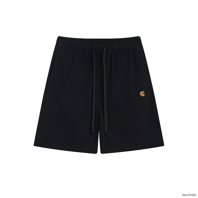 Carhartt Embroidered Workwear Style Black Casual Shorts