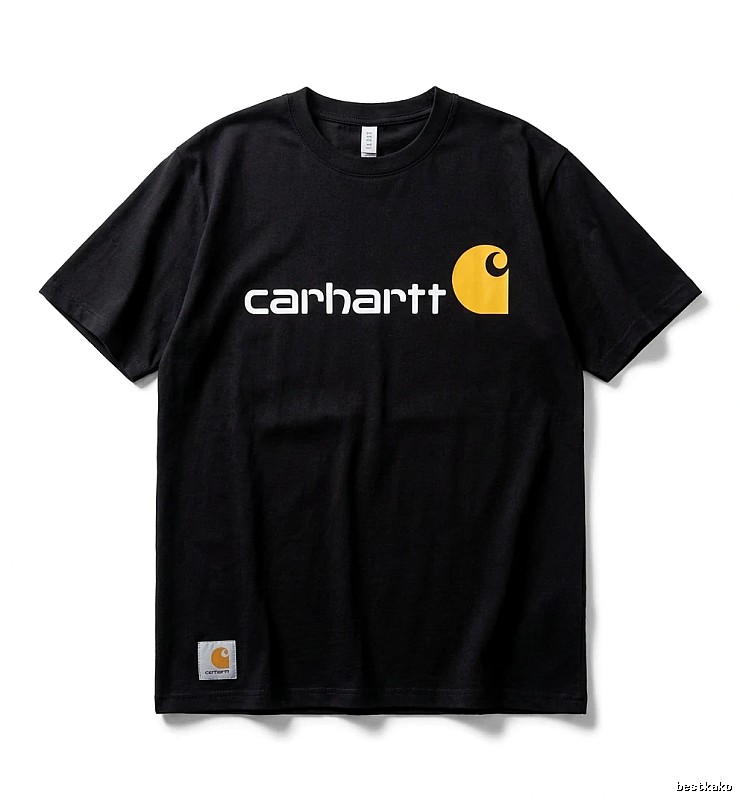 Carhartt minimalist style black T-shirt