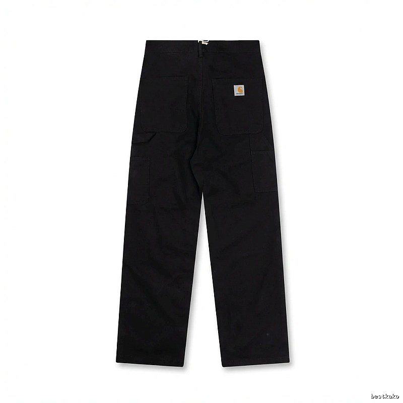 Carhartt workwear style black long trousers