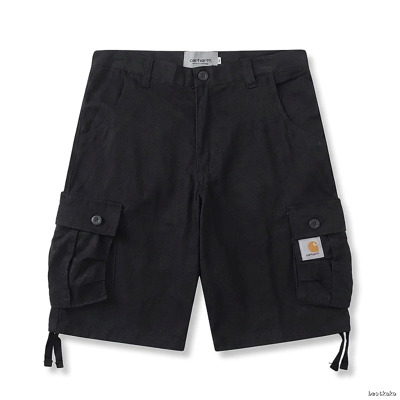 Carhartt workwear style black shorts