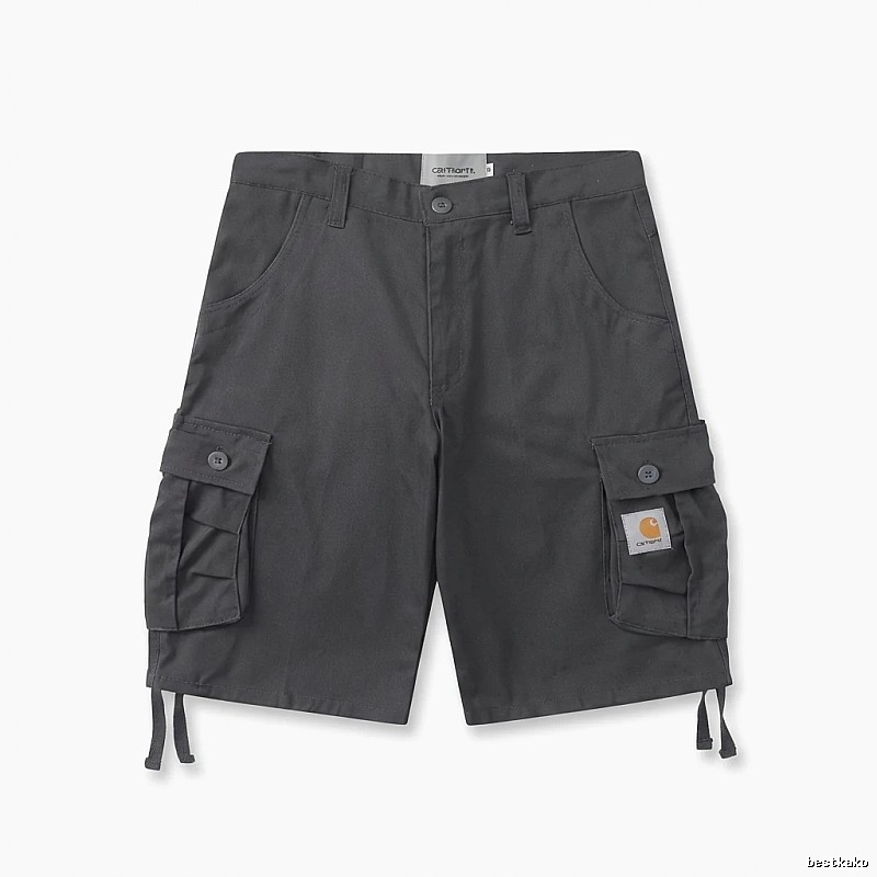Carhartt workwear style dark grey shorts