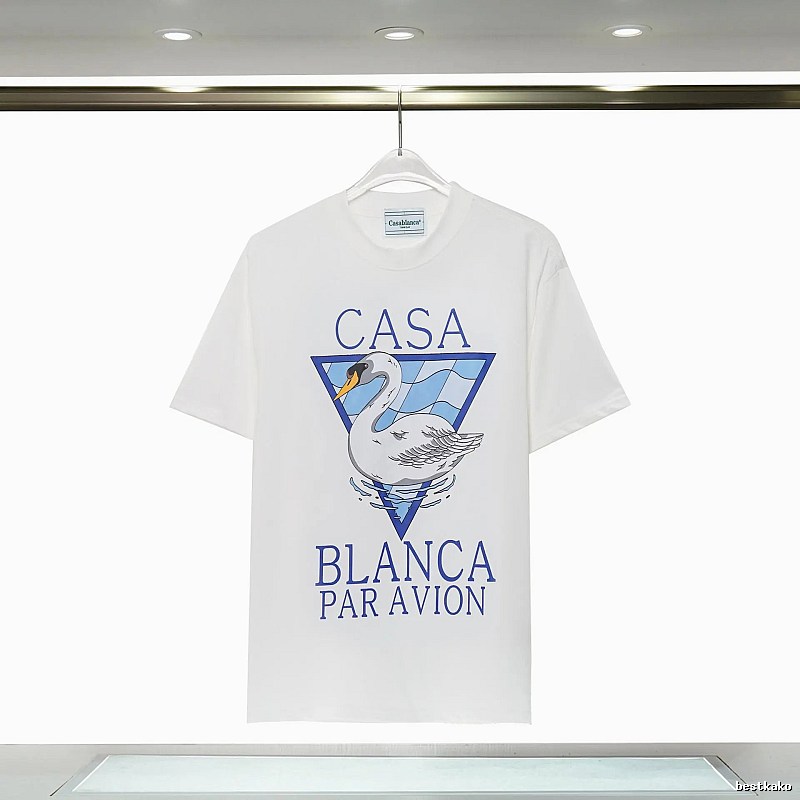 Casablanca Printed Fashionable White T-shirt
