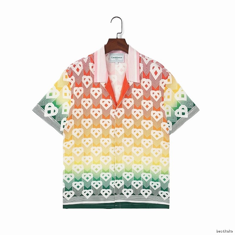 Casablanca Rainbow Gradient Style Shirt