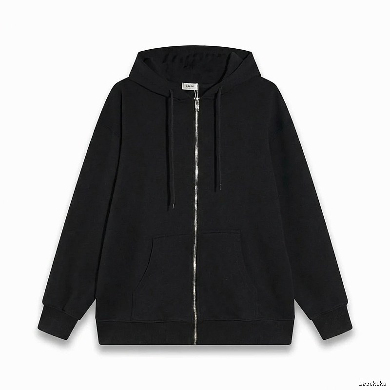CELINE basic simple black sweatshirt
