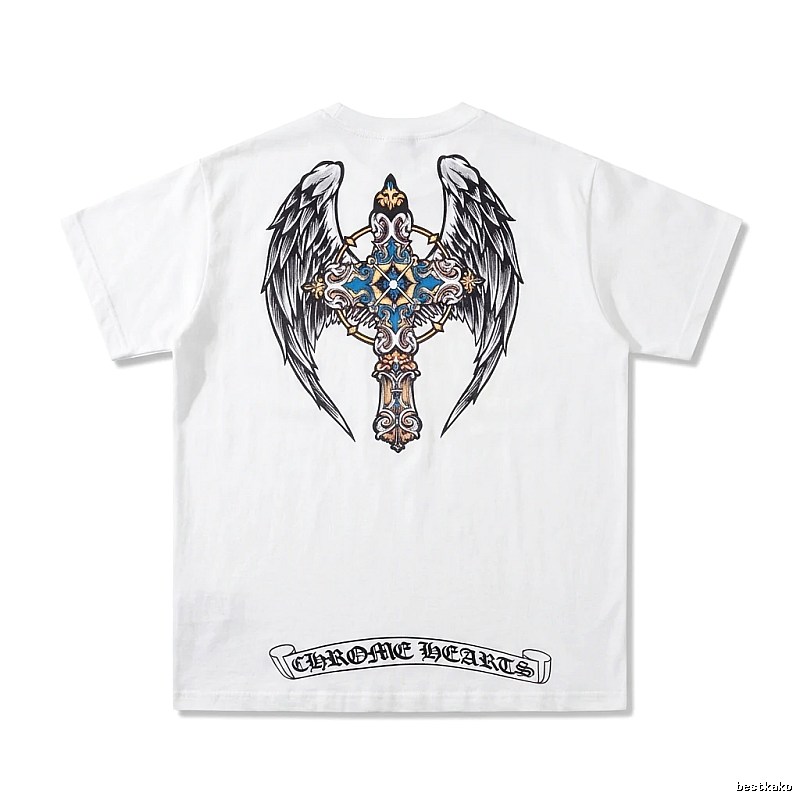 Chrome Hearts Angel Cross White T-shirt