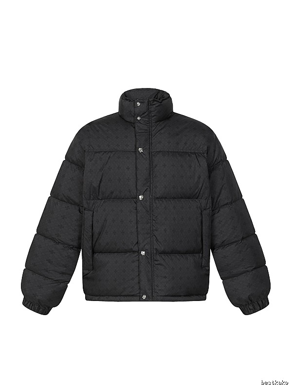Chrome Hearts classic black down jacket