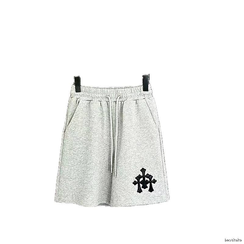 Chrome Hearts Cross Casual Style Grey Shorts