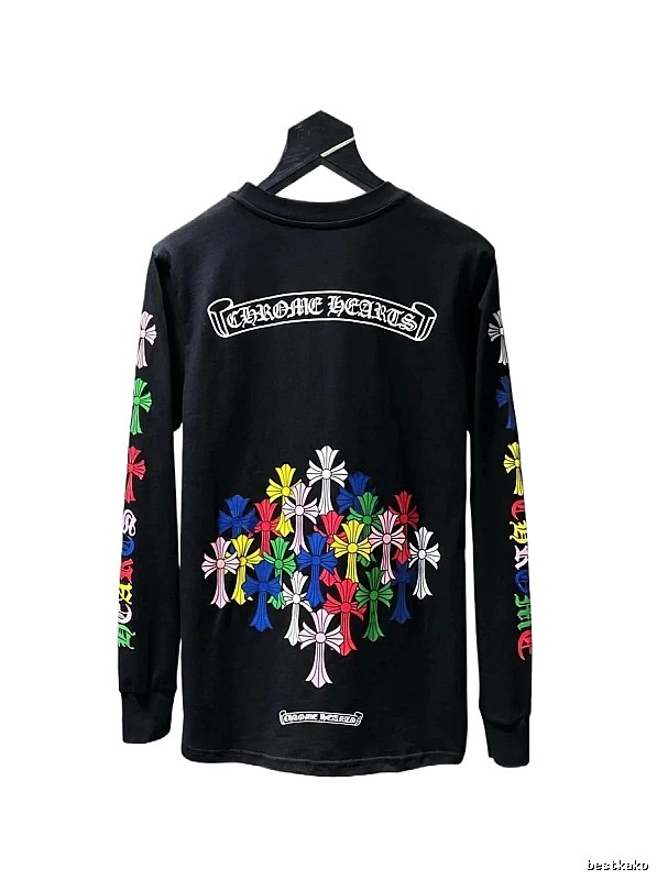 Chrome Hearts Graffiti Style Black Long-sleeve
