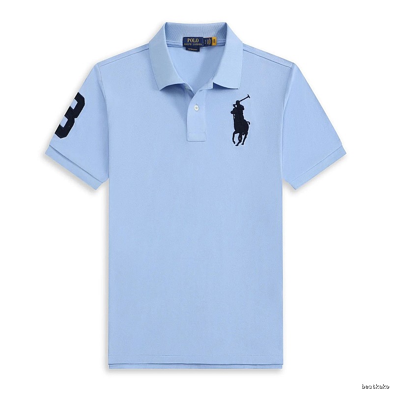 Classic Ralph Lauren Light Blue Polo Shirt