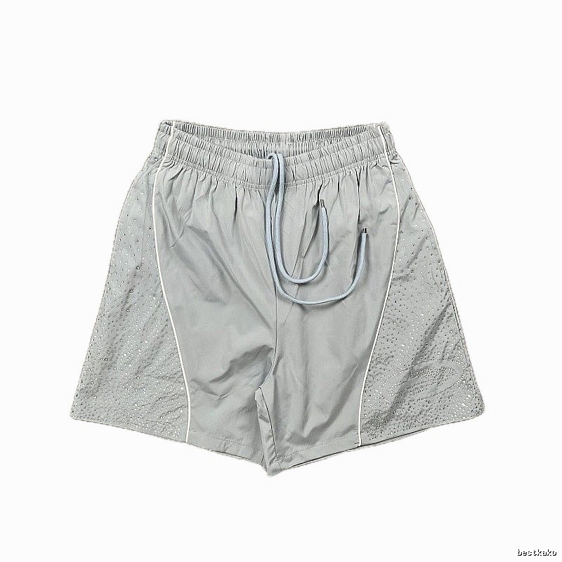 Corteiz Breathable Street Style Grey Sports Shorts