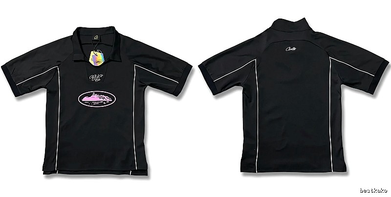 Corteiz sporty black short sleeves