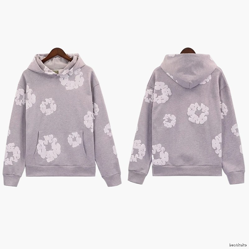 DENIM TEARS Printed Casual Grey Sweatshirt