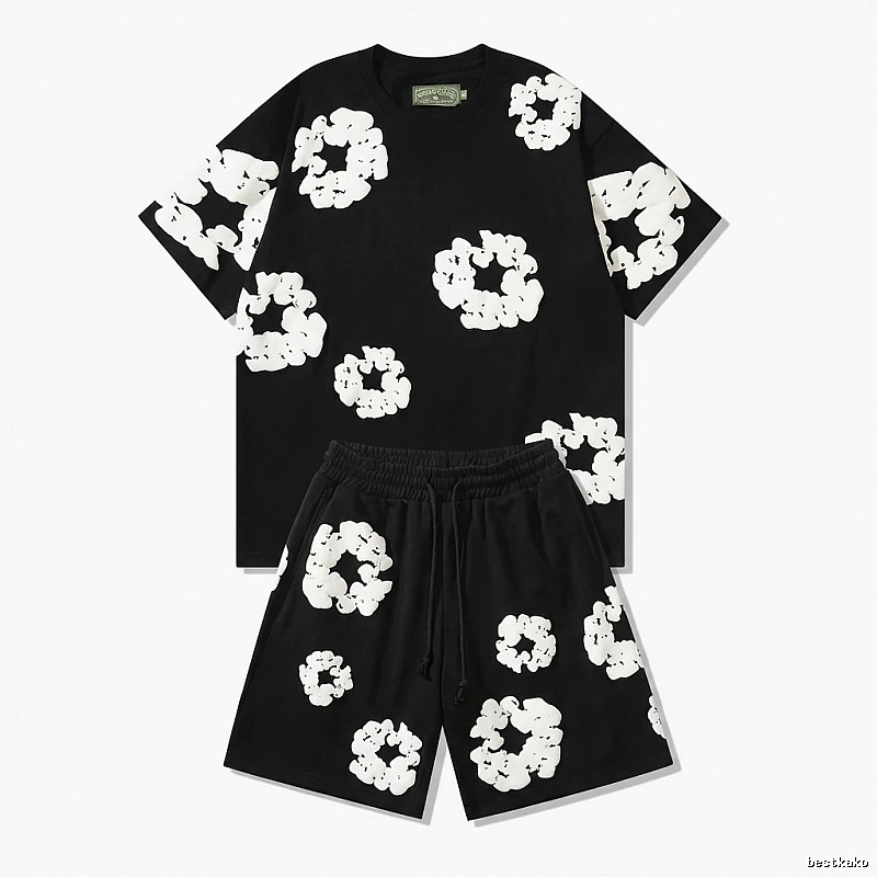 DENIM TEARS Printed Casual Style Set