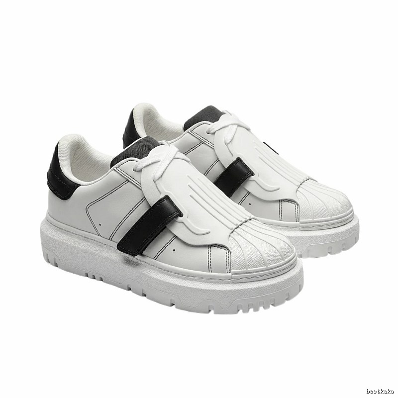 Dior black and white minimalist style board shoes