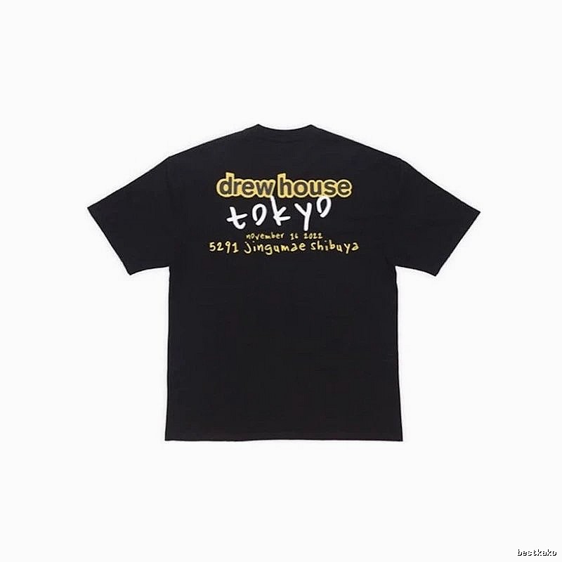 DrewHouse Tokyo Limited Street Style Black T-Shirt