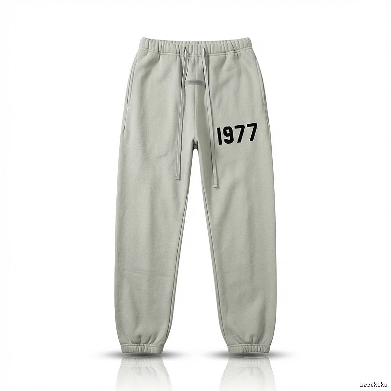 ESSENTIALS 1977 Casual Style Light Gray Sweatpants