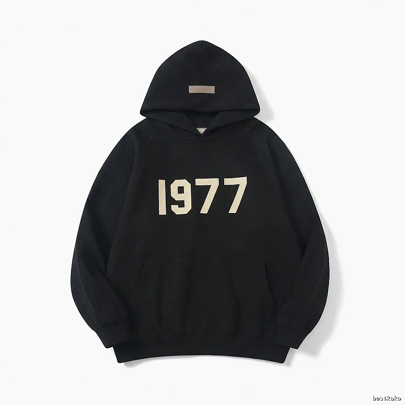 ESSENTIALS 1977 Series Black Sweatshirt