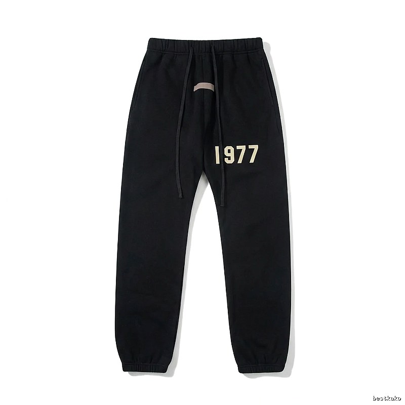 ESSENTIALS 1977 Wind Black Sweatpants