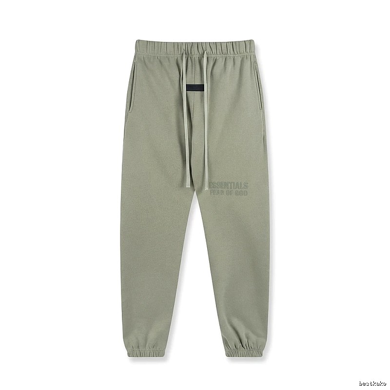 ESSENTIALS Basic Casual Khaki Pants