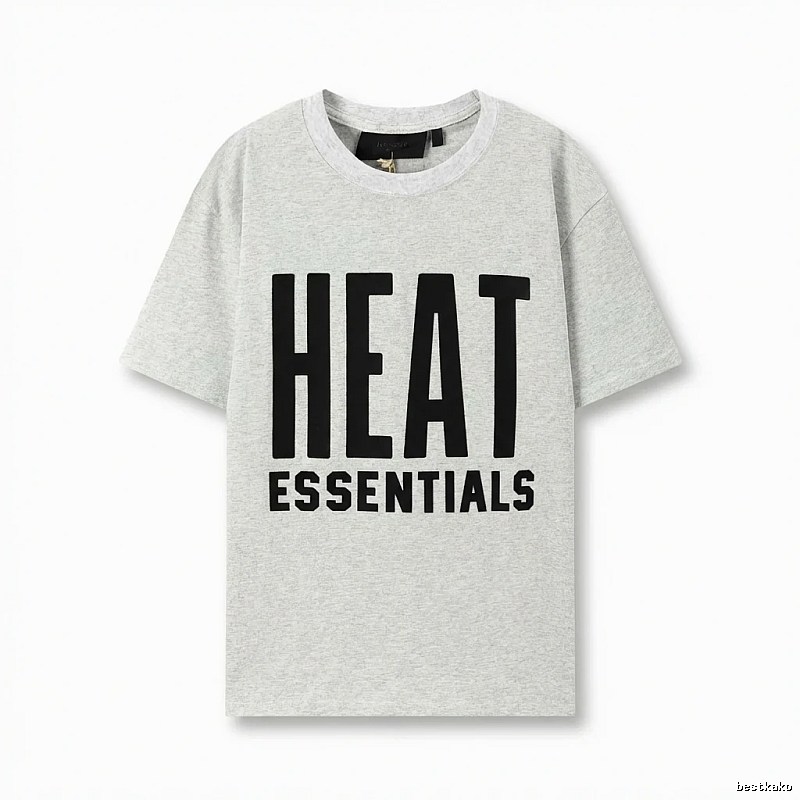 ESSENTIALS HEAT Series Grey T-shirt