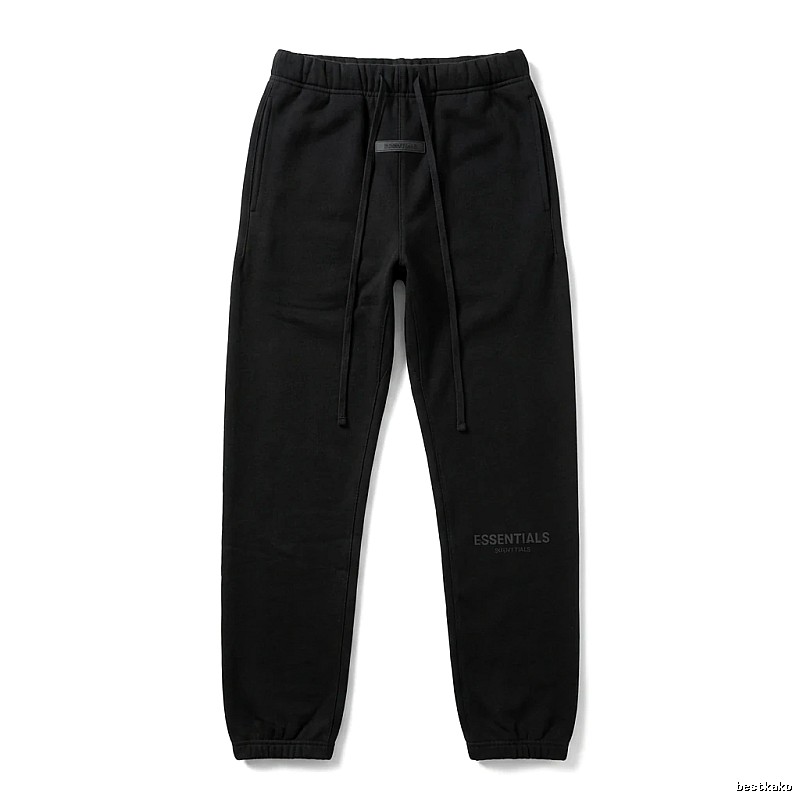 ESSENTIALS minimalist black sweatpants