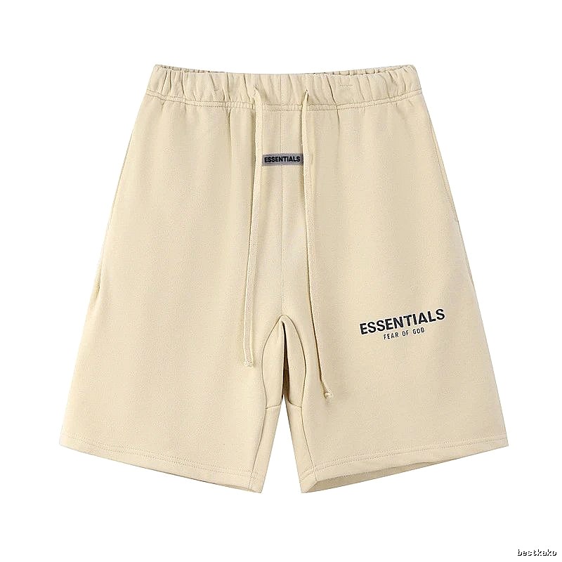 ESSENTIALS minimalist style beige shorts